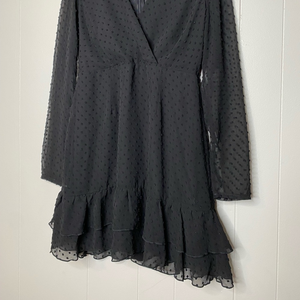 Front Ruffle Hem Dress - Picture 4 of 9
